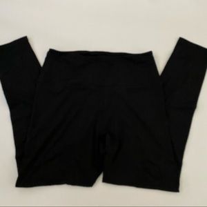 Ladies‎ Victoria’s Secret Pink Ultimate leggings yoga pants size large LG black
